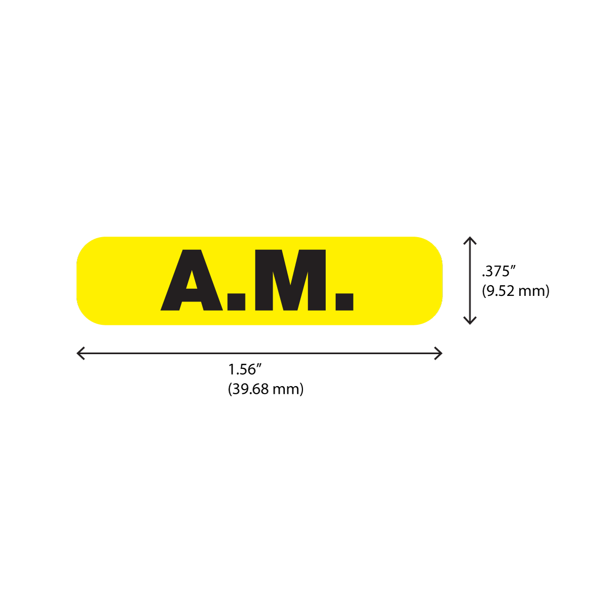 "AM" Label