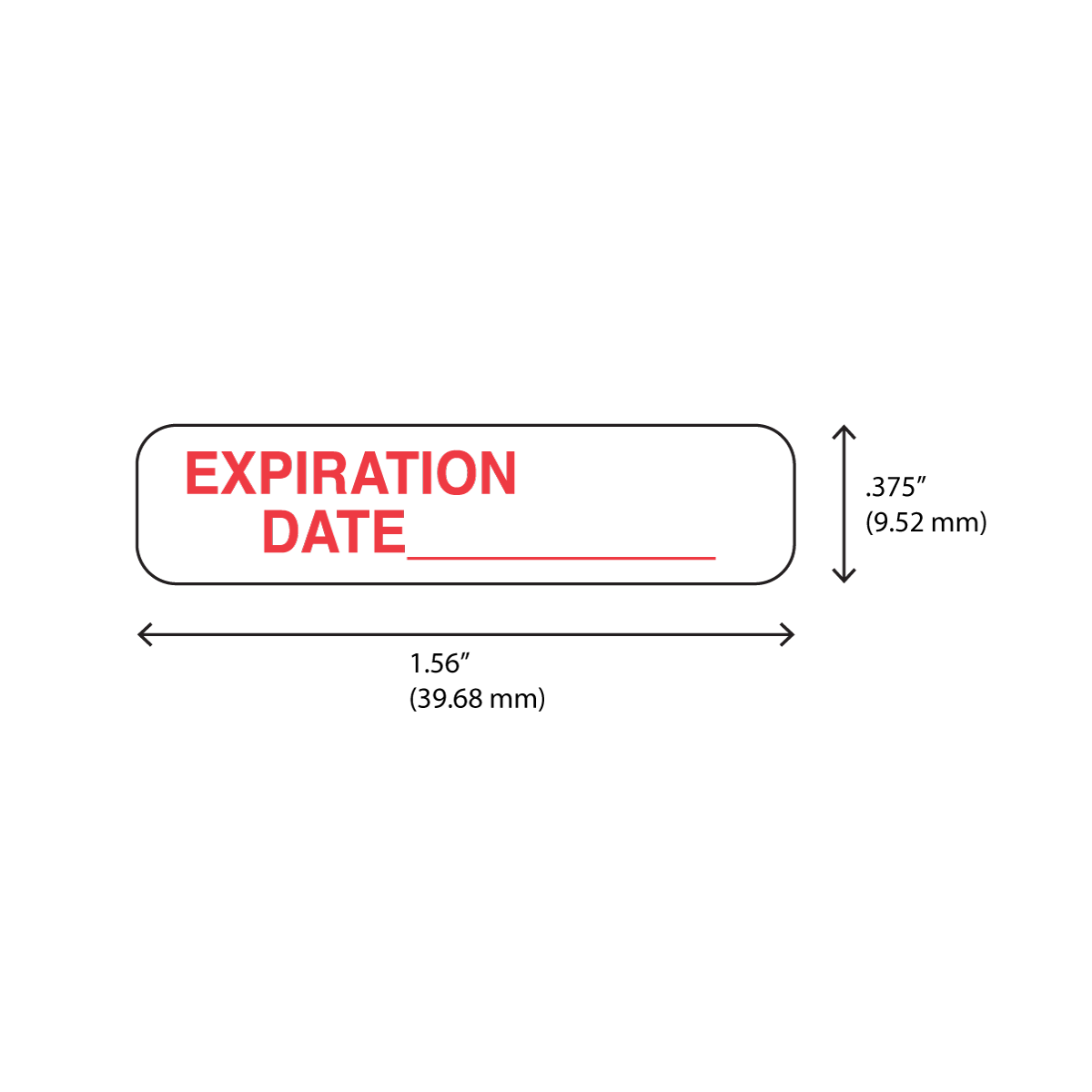 "EXPIRATION DATE" Label