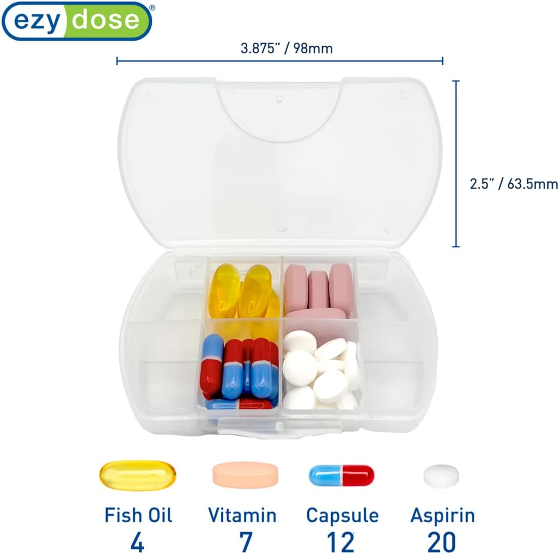 Ezy Dose® Hard Sided Pill Case Display