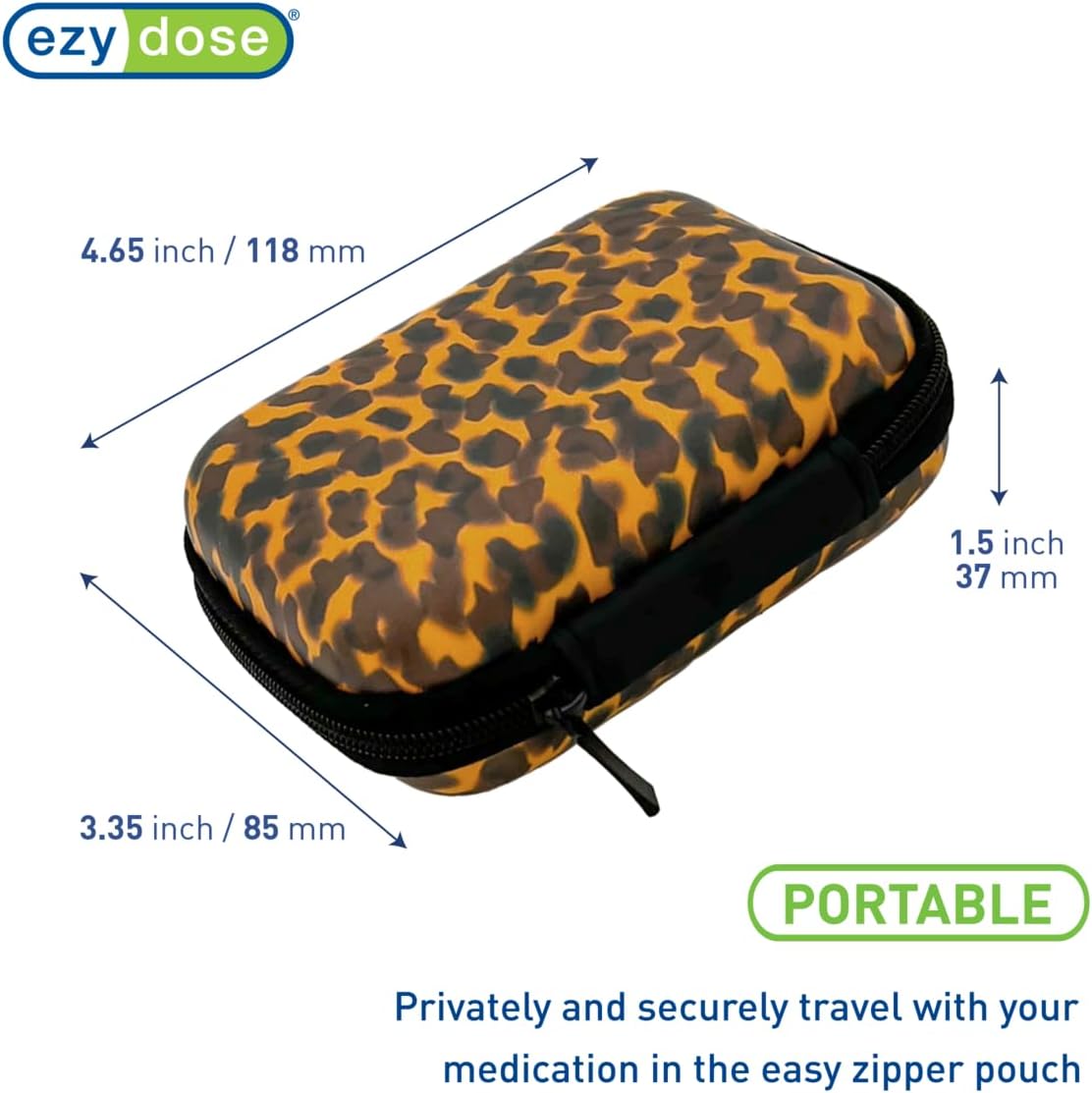 Ezy Dose® Hard Sided Pill Case Display