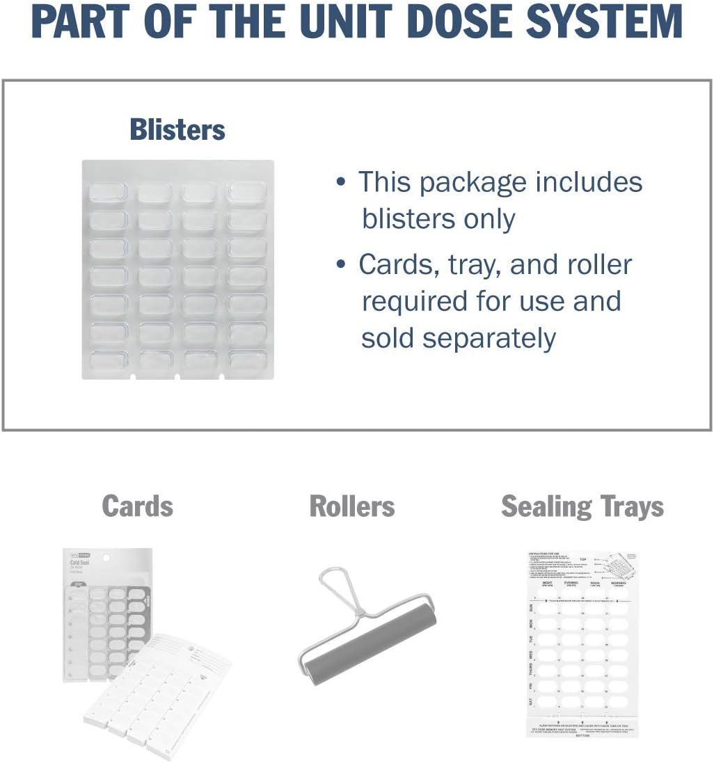 Ezy Dose® Unit Dose Cold Seal Blister (28-Dose 2XL)