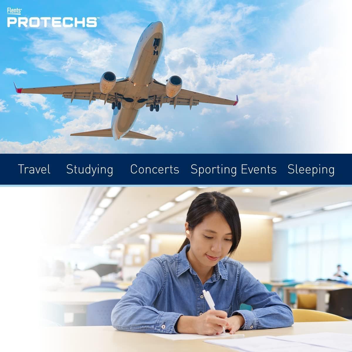 Flents® Real Quiet Ear Plugs NRR 31 (10 Pair)