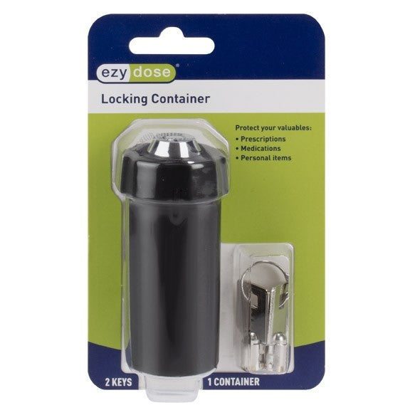Ezy Dose® Nylon Locking Container package