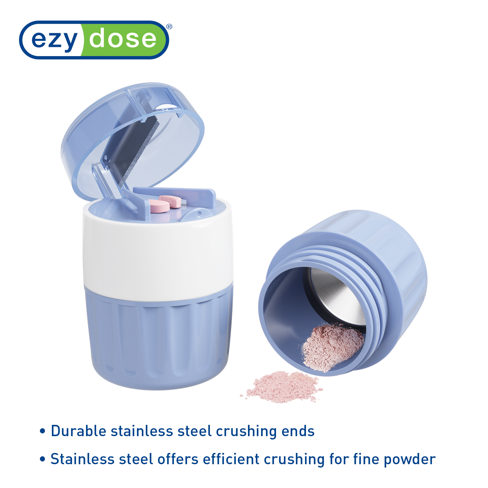 Ezy Dose® 3-In-One Pill Cutter and Crusher