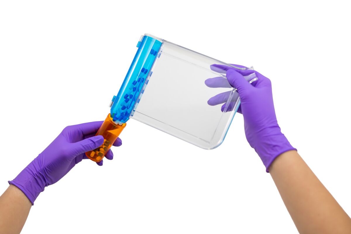 Pill Counting Tray