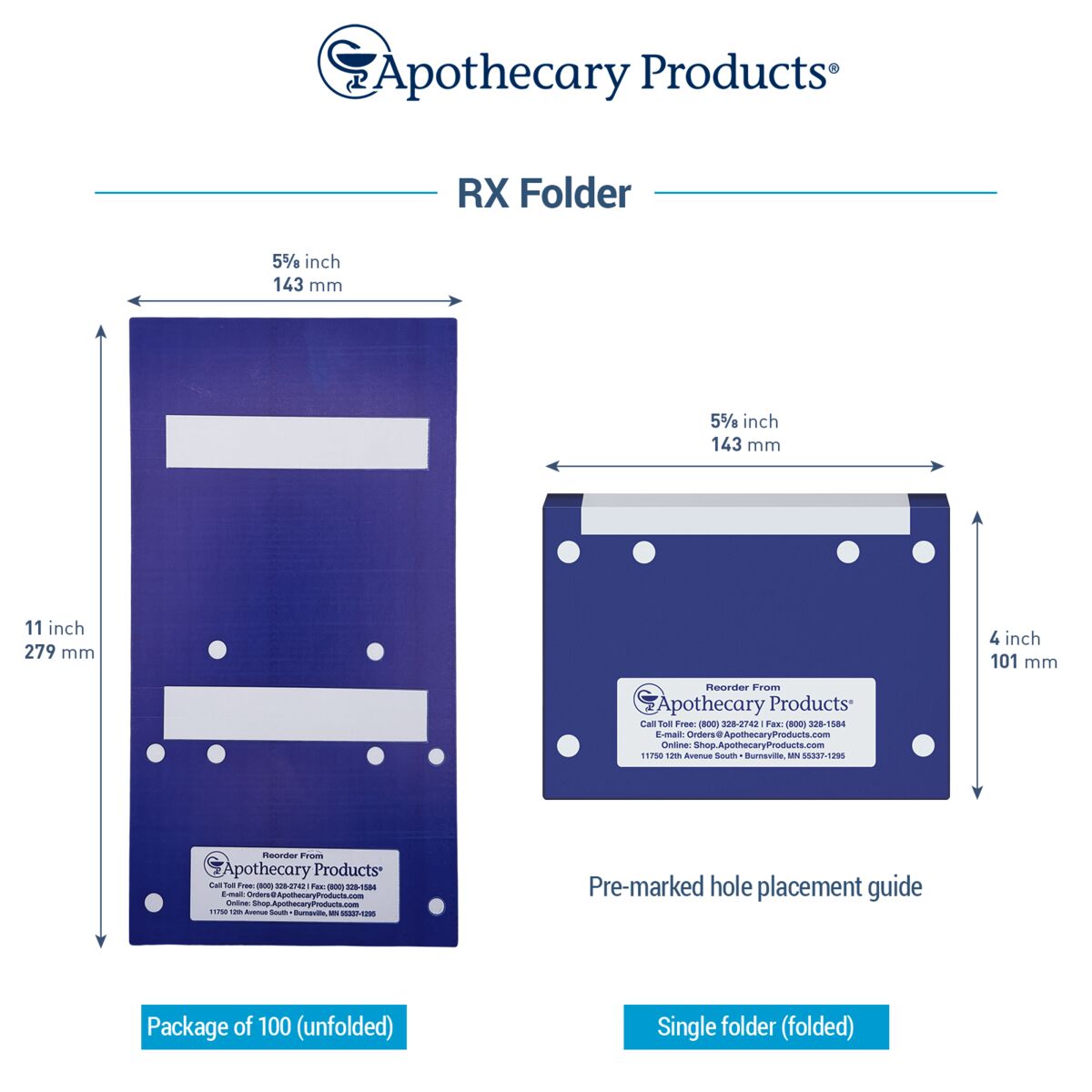 Heavyweight Rx File Folder