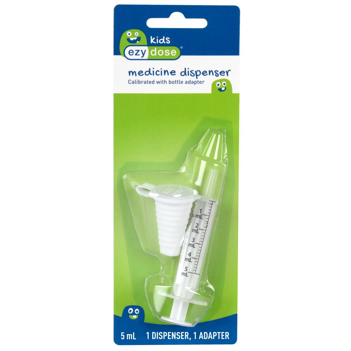 Ezy Dose Kids® Oral Syringe and Dosage Korc®