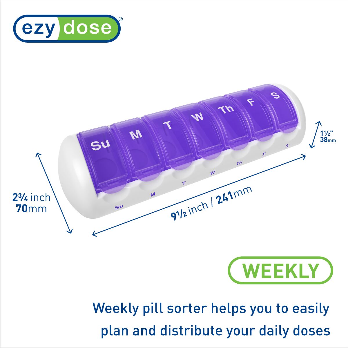 Ezy Dose® Weekly Travel Pill Pods