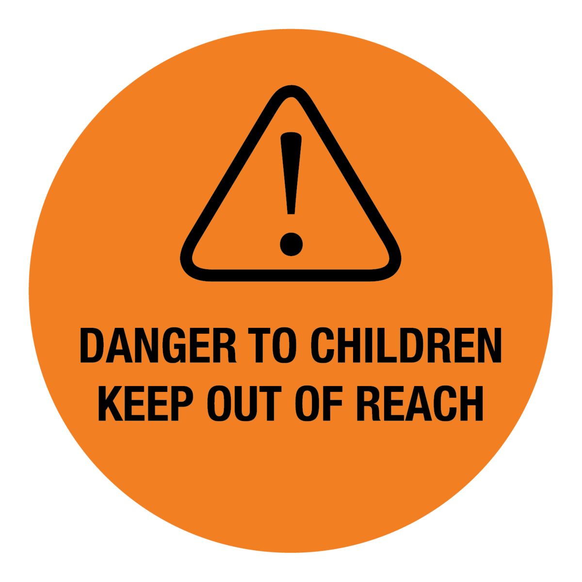 OPIOID "DANGER TO CHILD" Label