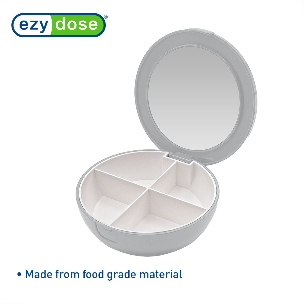 Ezy Dose® Travel Pill Organizer with Mirror