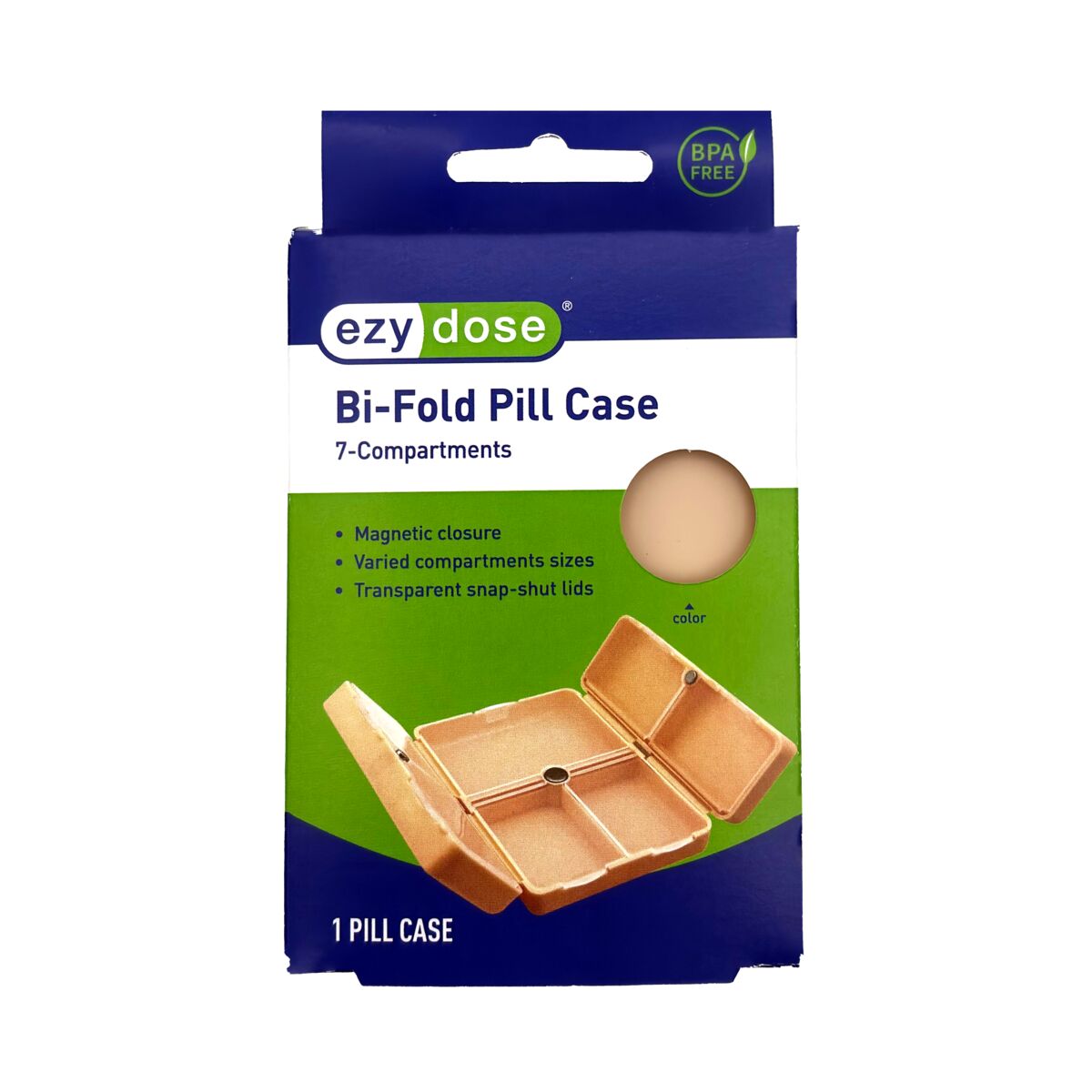 Ezy Dose® Magnetic Bi-Fold Pill Organizer