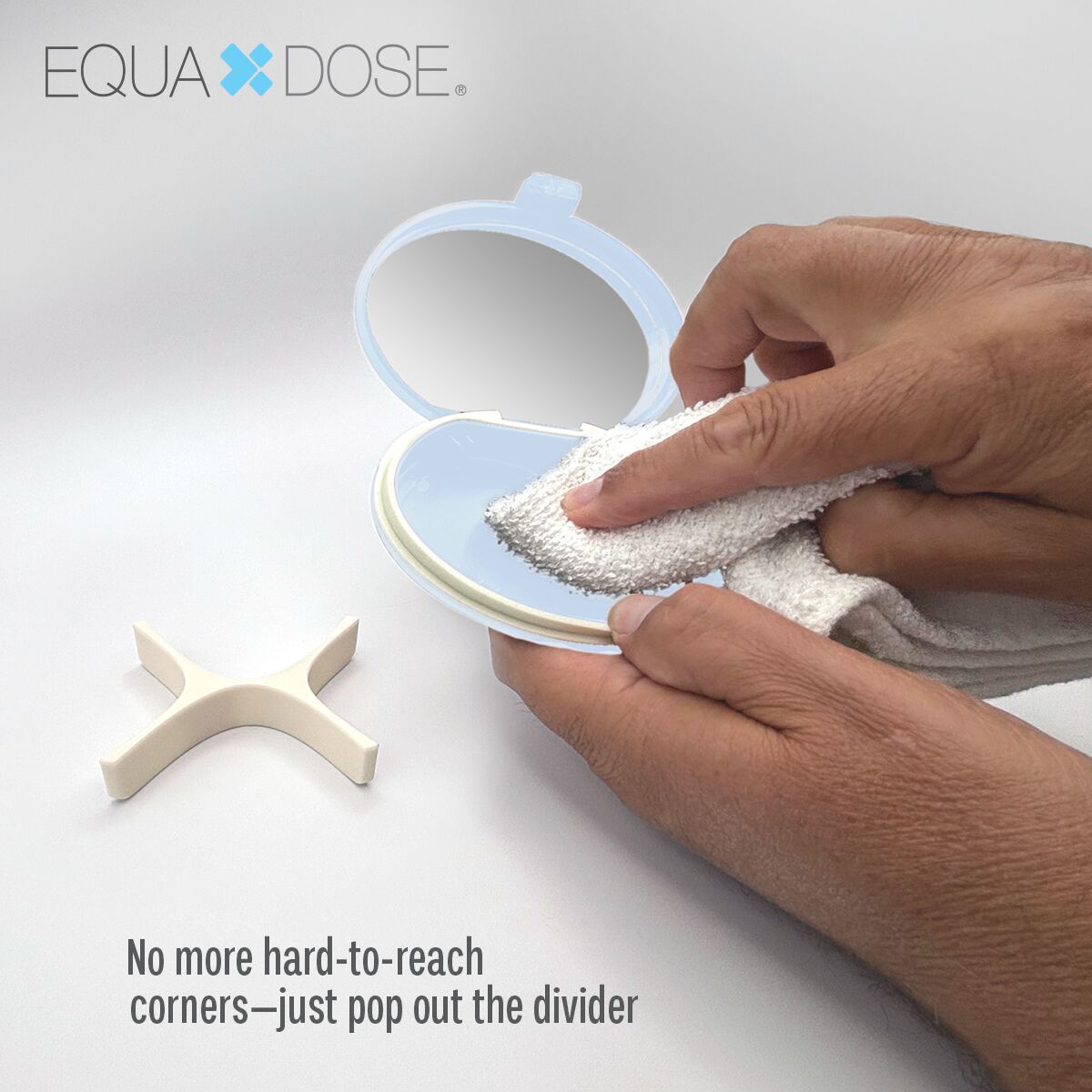 Equadose® Compact Oval Pill Case