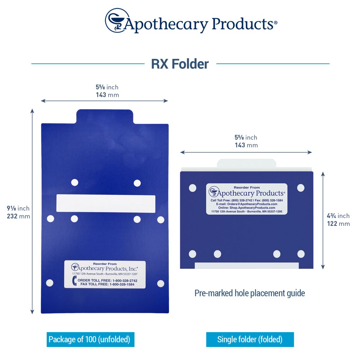 File Folders with Tabs