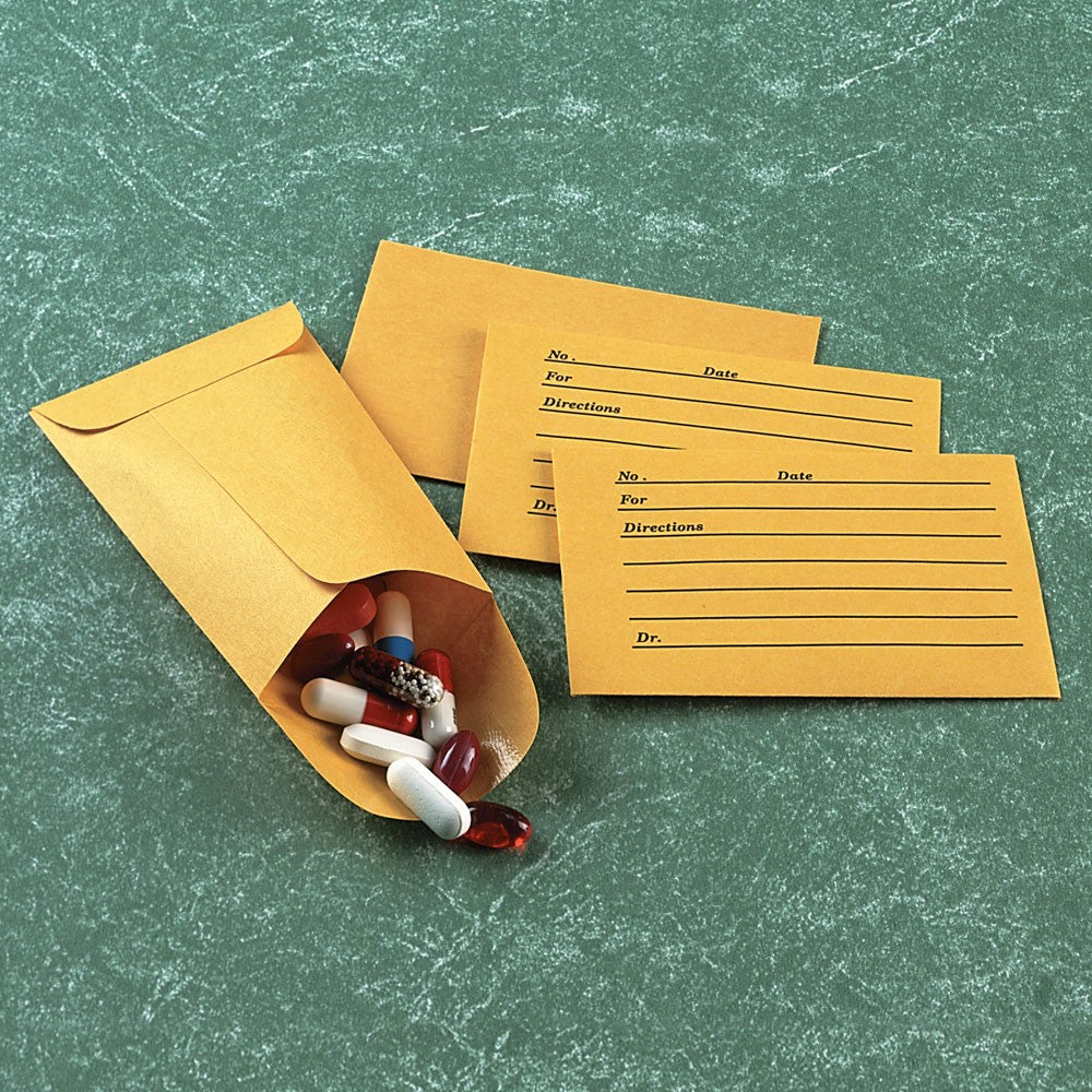 Plain Pill Envelopes