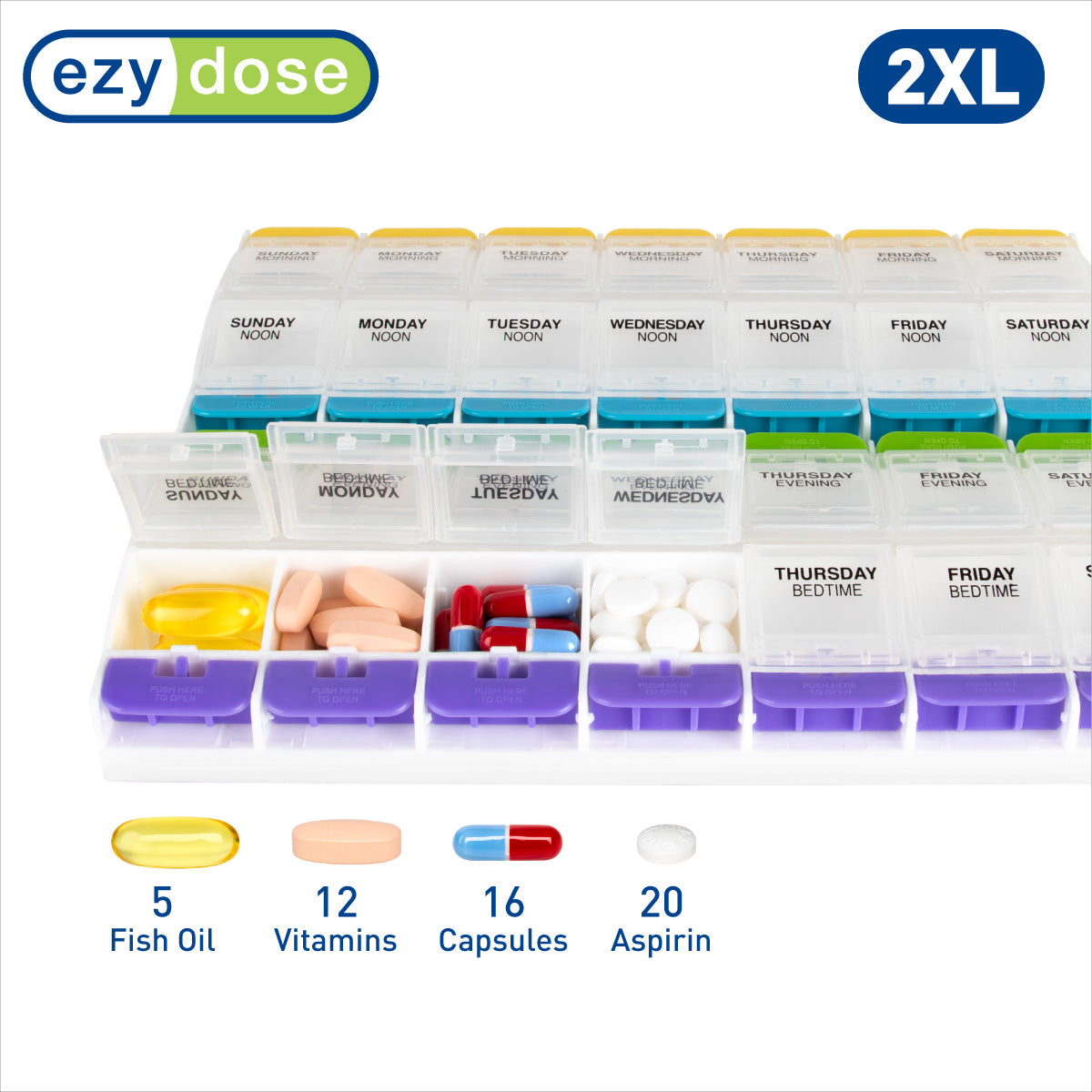 2XL pill capacity