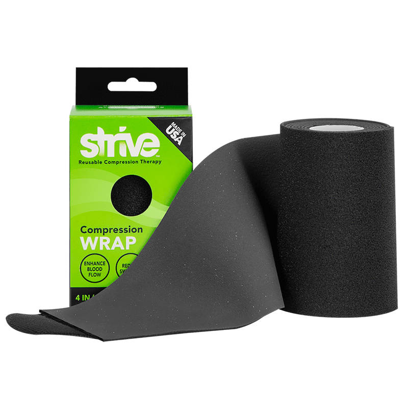 Strive 4" compression wrap product display