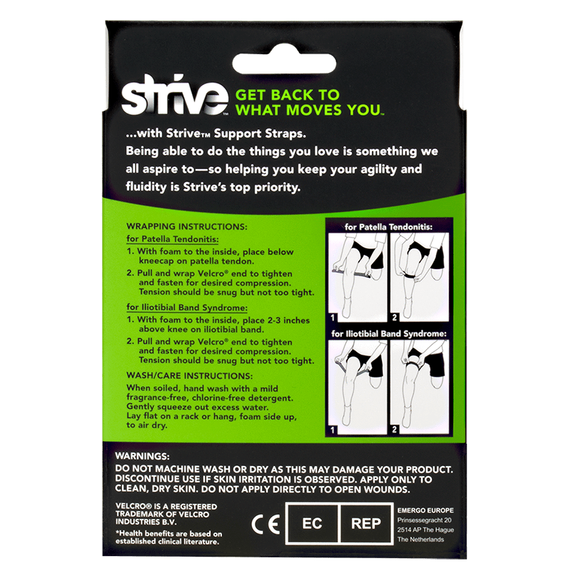 Strive Patella Support Strap instructions