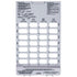 Cold Seal Blister Card Tray 28-dose tray | Apothecary Products