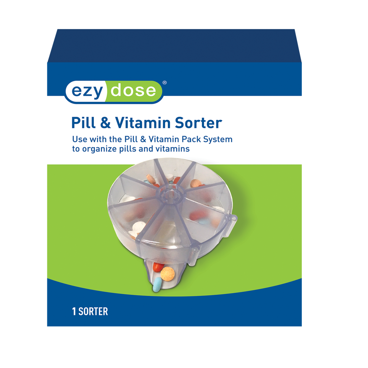 Ezy Dose Pill Packs | Pill and Vitamin Organizer Pouches | 100 Count |  Disposable