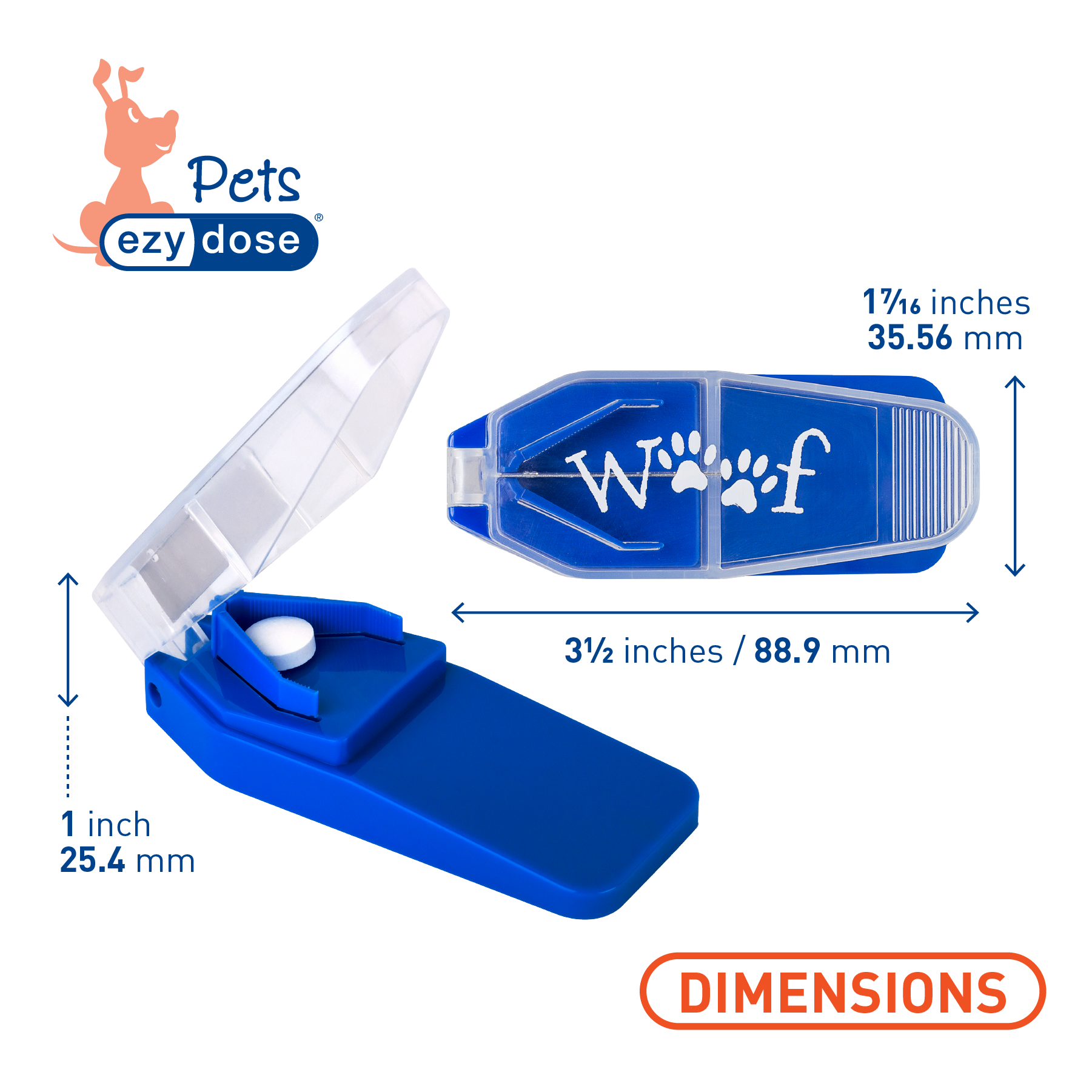 pill cutter dimensions