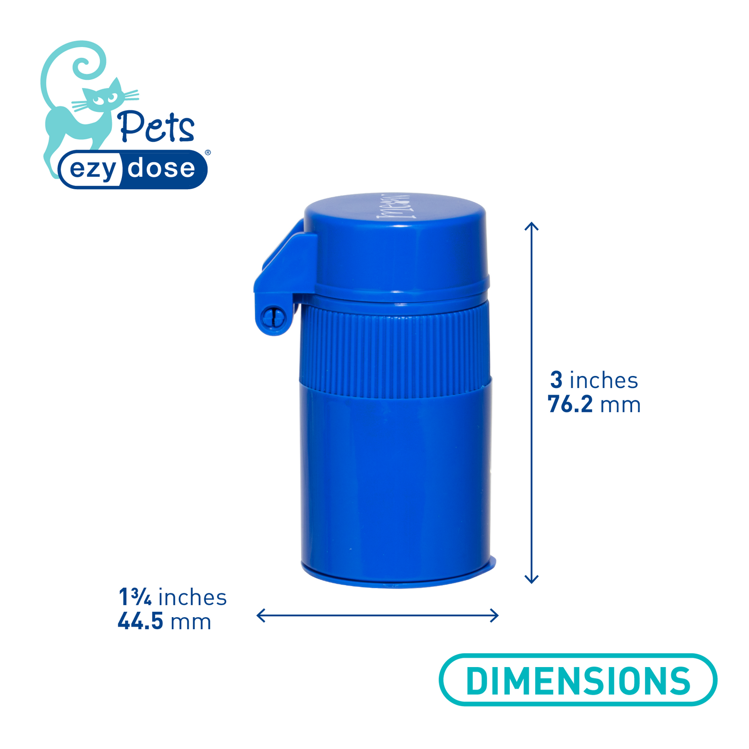 Pill cutter and crusher dimensions