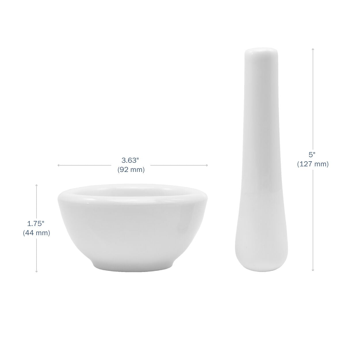 Ceramic Mortar & Pestles