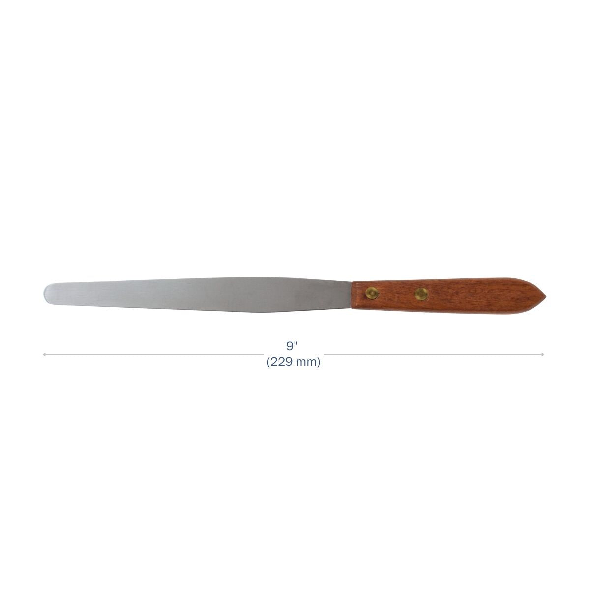 5 3/4" Tapered Stainless Steel Spatula dimensions