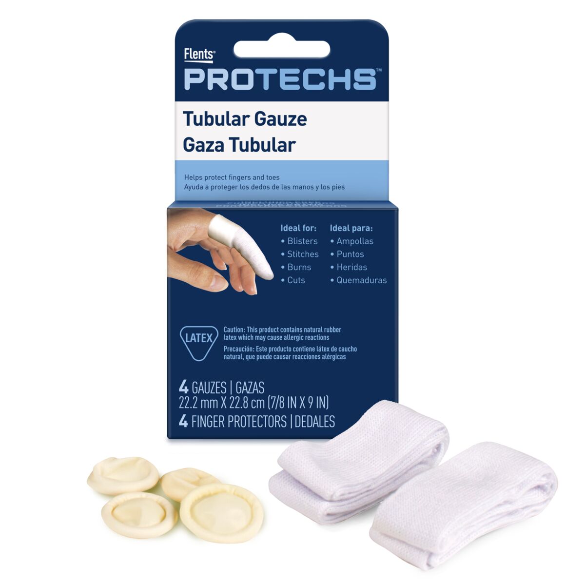 Flents® PROTECHS™ Tubular Gauze & Finger Covers