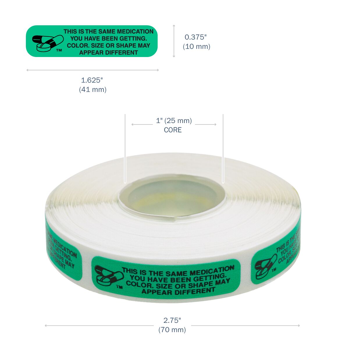 &quot;This Is The Same Medication&quot; Label