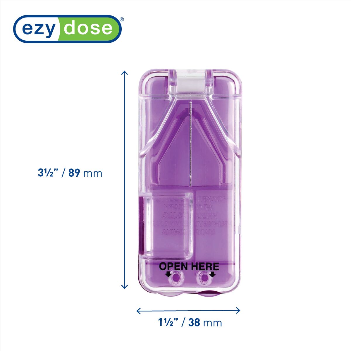 Pill cutter dimensions