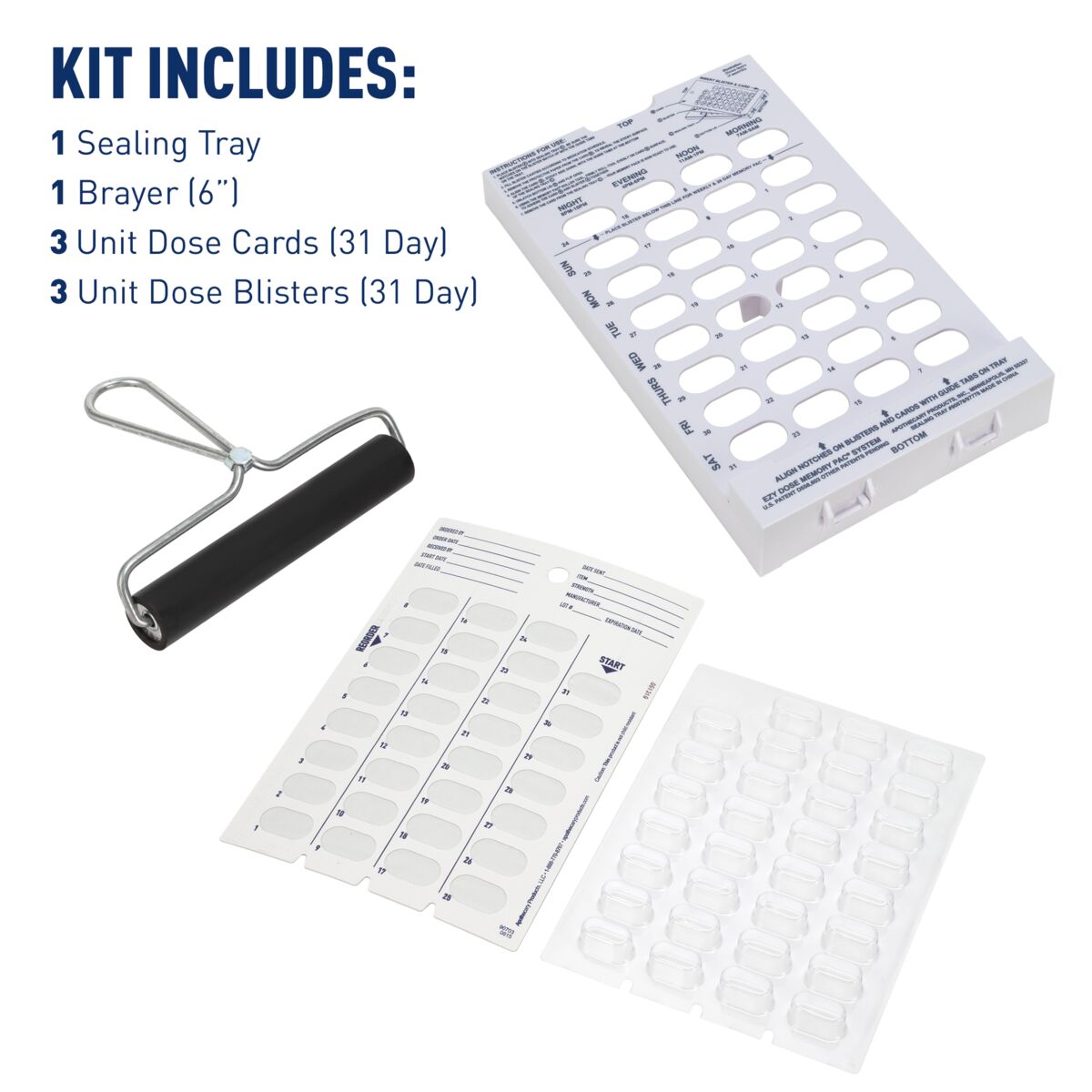 Ezy Dose® Unit Dose Cold Seal Kit