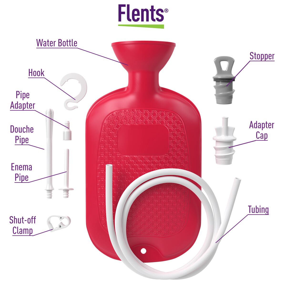 Flents® Douche and Enema Combination Kit