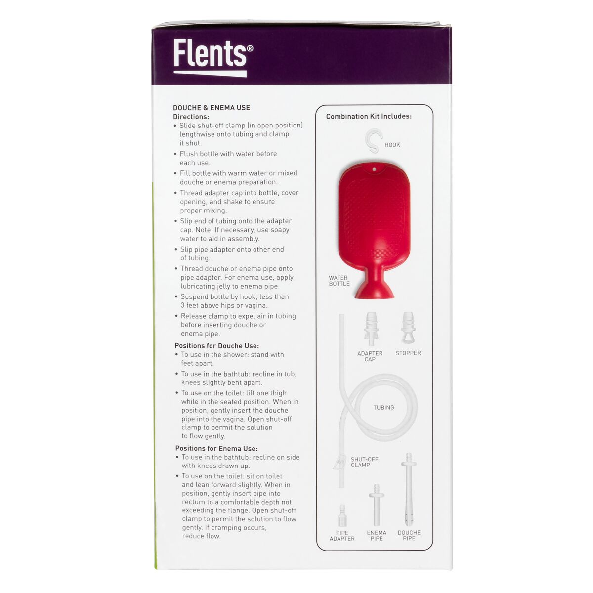 Flents® Douche and Enema Combination Kit