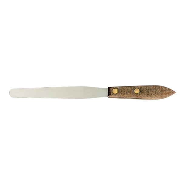 4 3/4" Tapered Stainless Steel Spatula