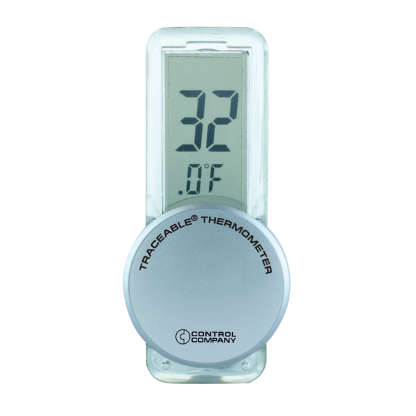 Refrigerator/Freezer Thermometer Serialized and Traceable , -50 To