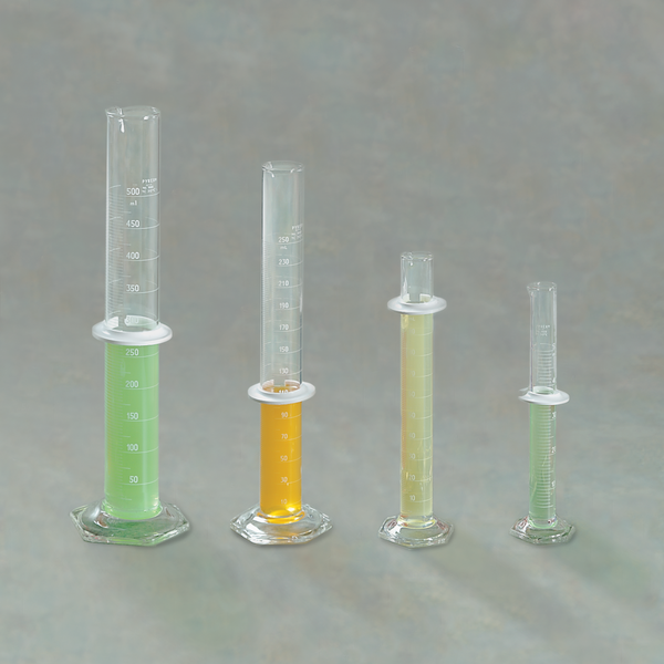 Double-Scale Graduated Cylinder