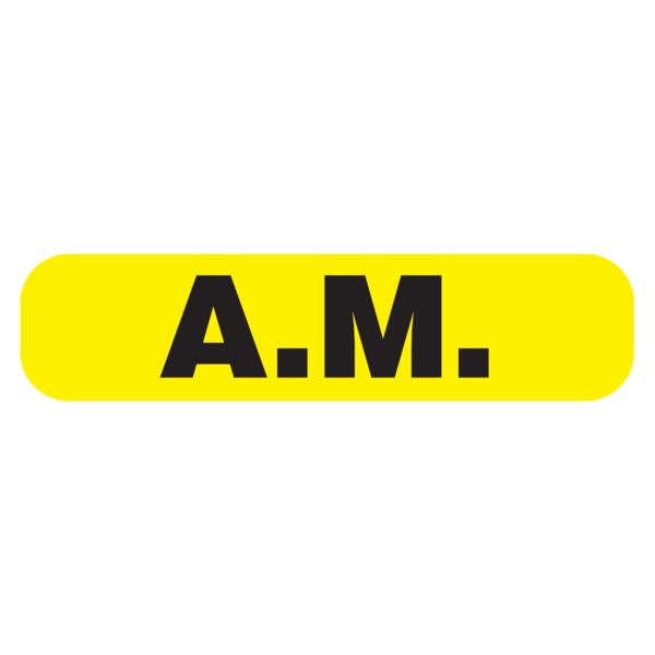 &quot;AM&quot; Label