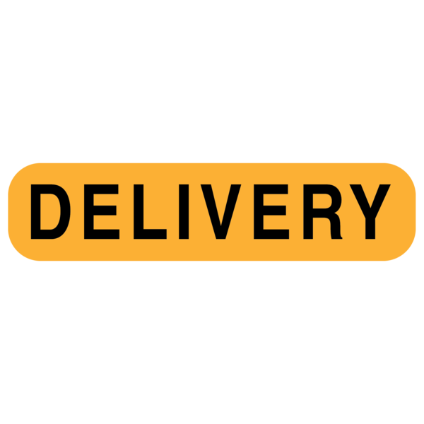 "Delivery" label