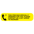 "SPECIALLY ORDERED" Medication Label