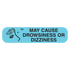 "DROWSINESS" Medication Label