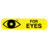 "FOR EYES" Medication Label