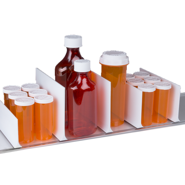 Shelf Divider Organize Metal Shelves Multiple Sizes