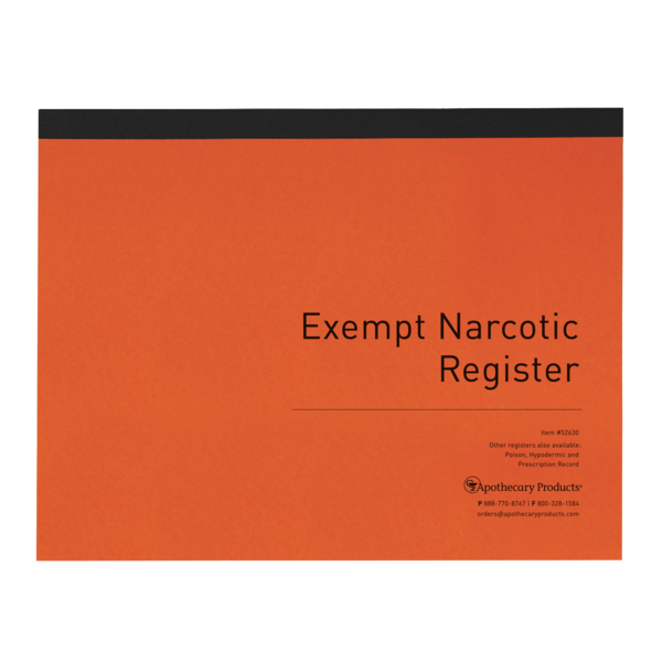 Narcotic Register