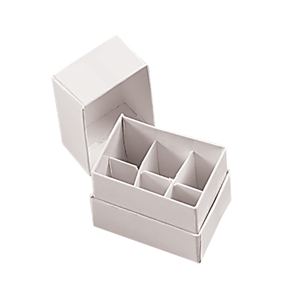 6 compartment Suppository Box