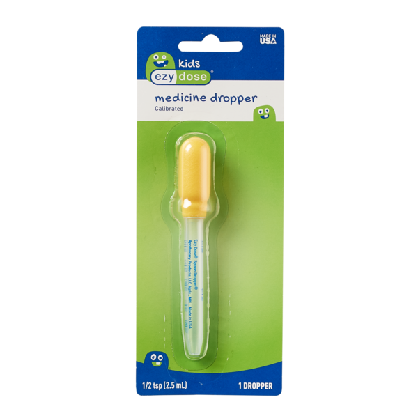 Ezy Dose Kids 2.5mL / 0.5 tsp Medicine Dropper | Apothecary Products