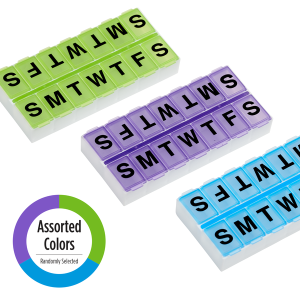 Ezy Dose® 2Week Pill Planner 14 Day Pill Organizer Apothecary Products