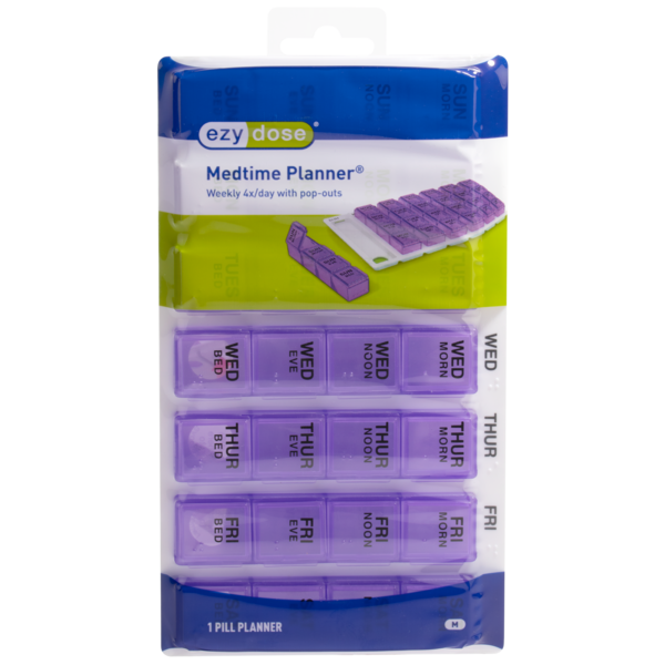 Ezy Dose One-Day-At-A-Time Medtime Planner packaging