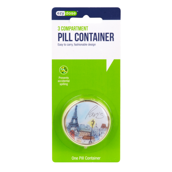 Paris Fashion Pill Case