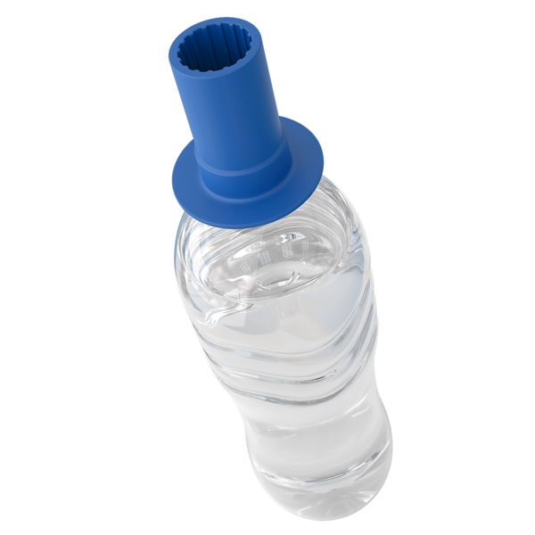 Ezy Dose® Medi-Spout&amp;trade; on water bottle