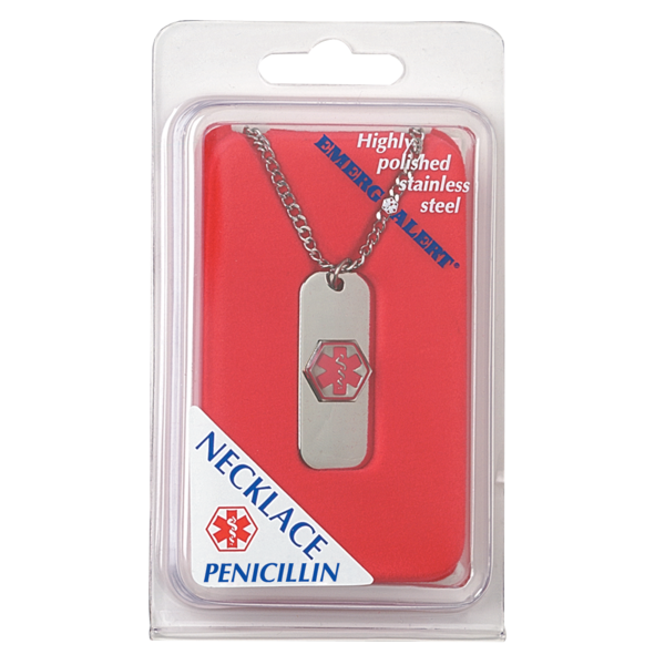 Penicillin Allergy Necklace